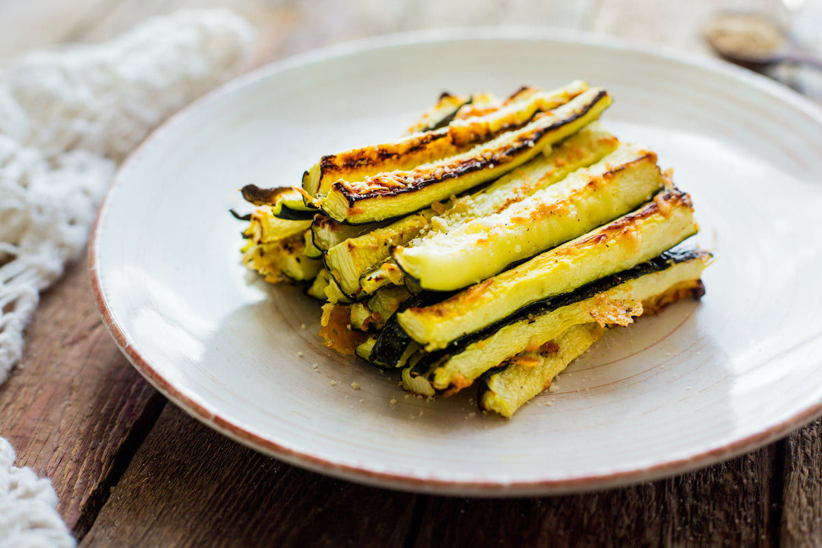 Grilled Garlic Parmesan Zucchini – American Made Grills