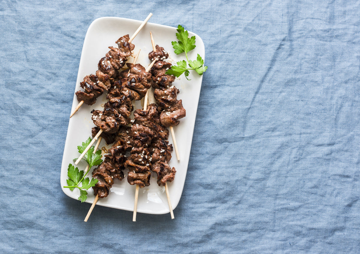 Grilled Lemongrass Beef Skewers American Made Grills