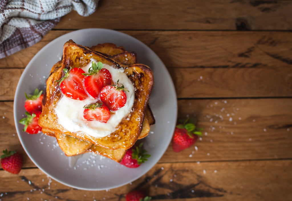 Mother’s Day Grilled Coconut Rum French Toast