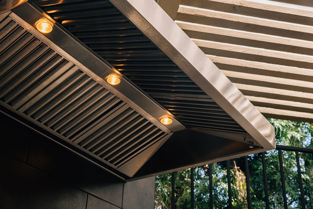 Protect Your Outdoor Kitchen with American Made Grill's Vented Hoods