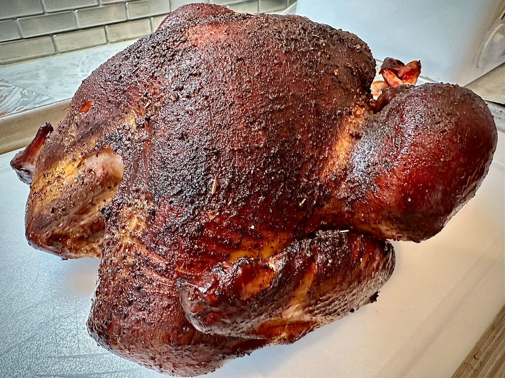 Best Smoked Turkey Recipe with Dry Rub