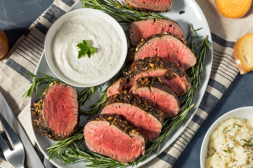 Christmastime Rotisserie Beef Tenderloin