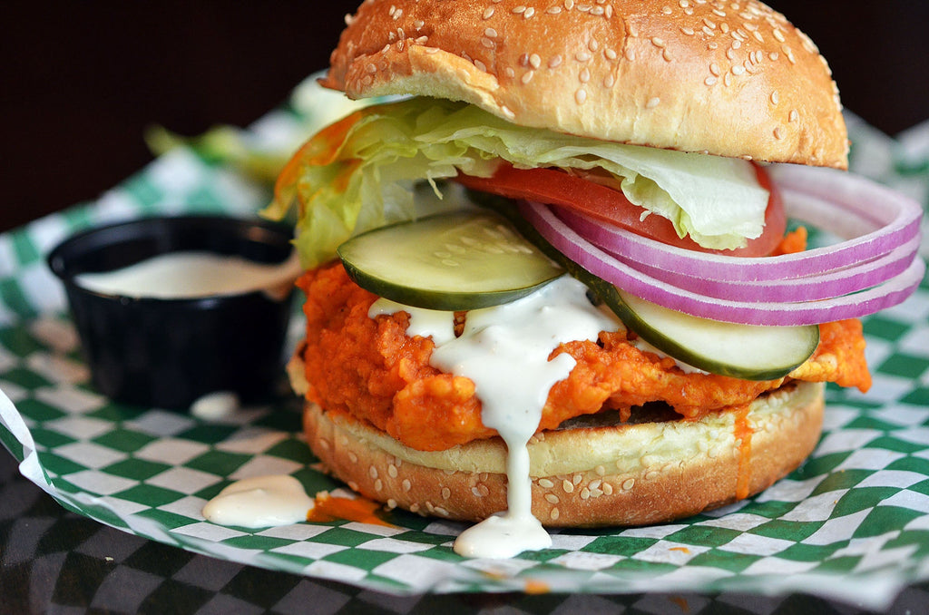 Grilled Buffalo Chicken Sandwiches