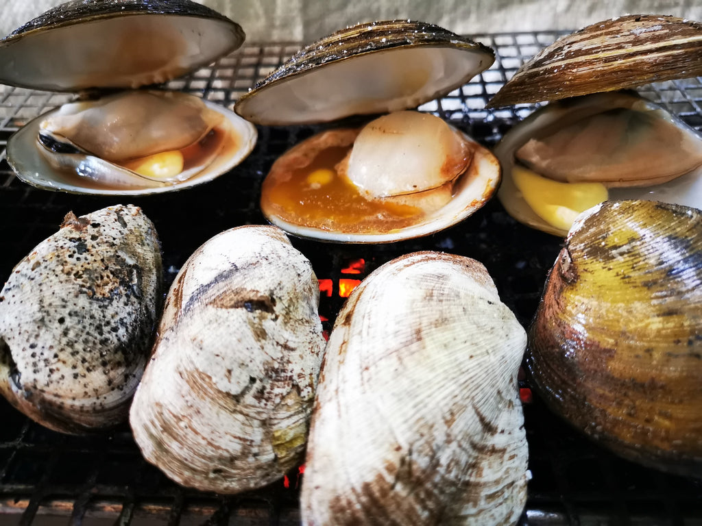 Grilled Clams with Spiced Paprika Butter