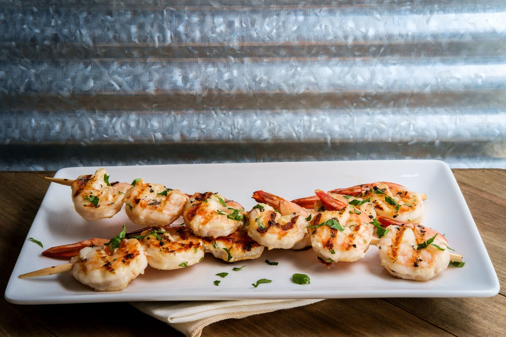 Grilled Shrimp Vermouth Skewers