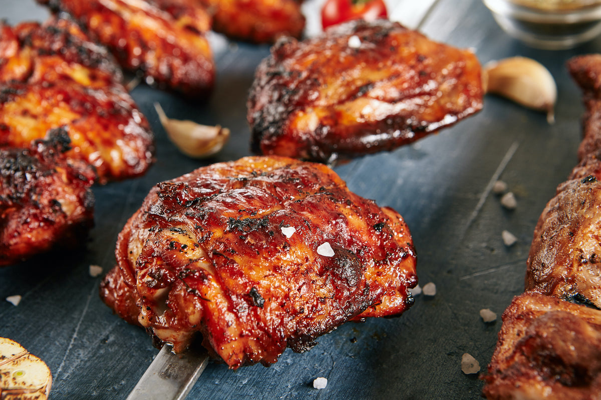 Spicy Grilled Chicken with Crunchy Fennel Salad