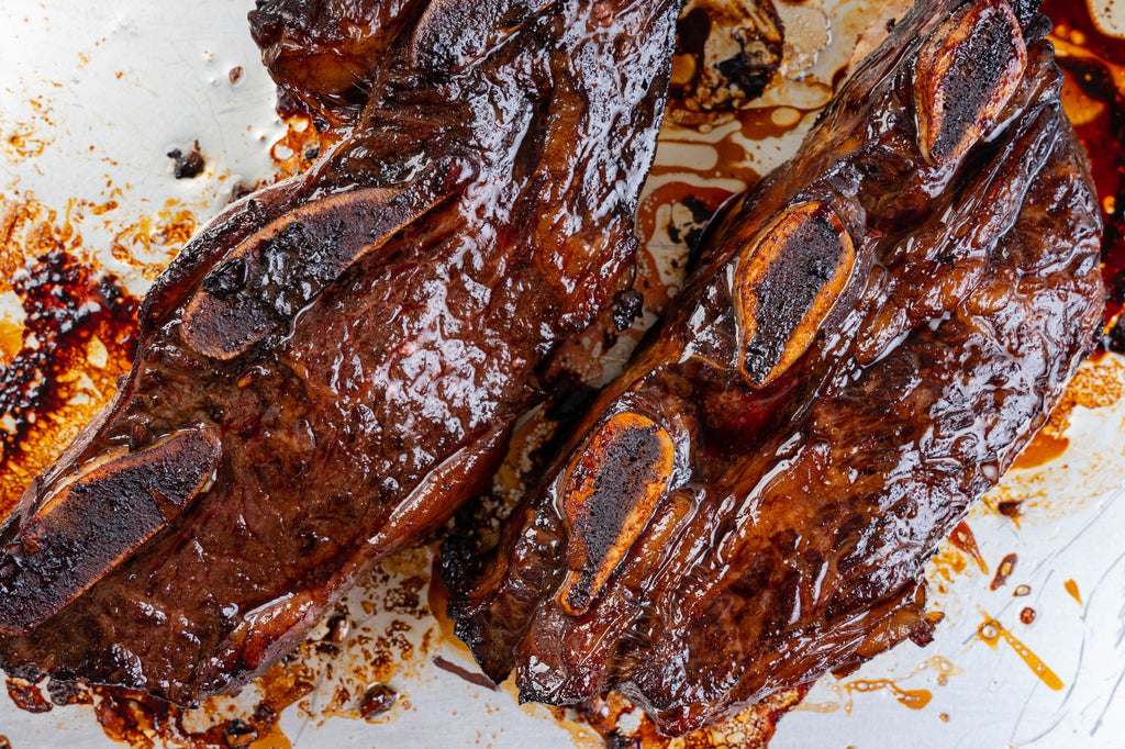 Sweet-and-Spicy Grilled Beef Short Ribs