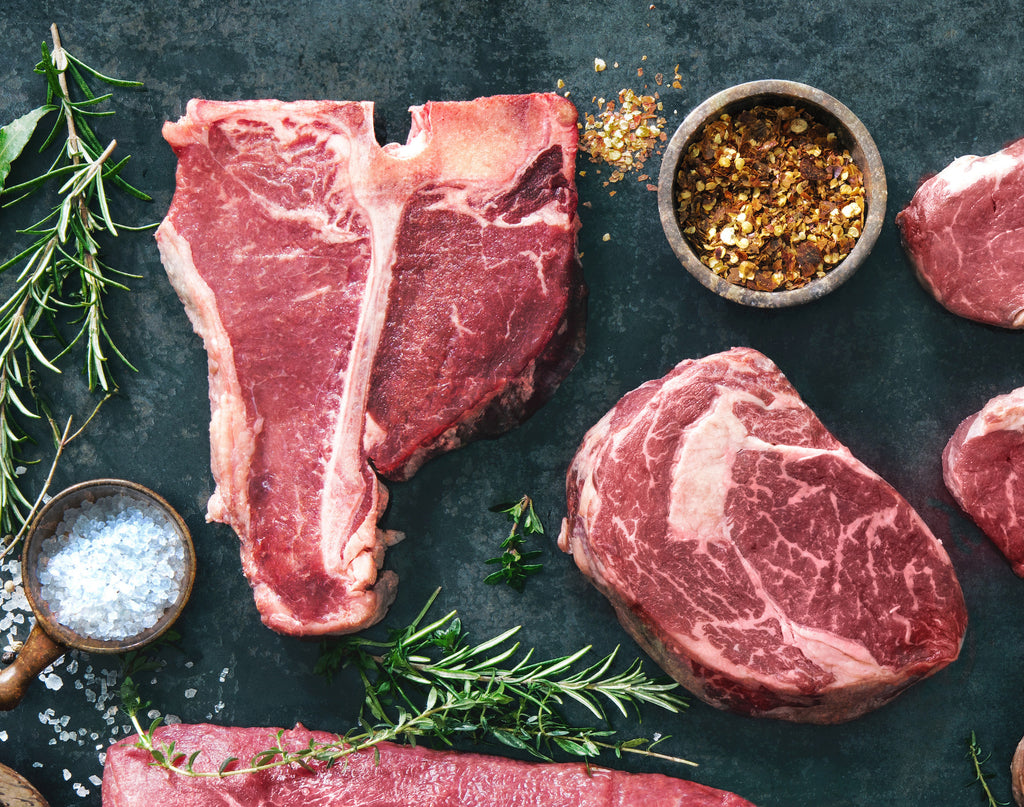 The Differences Between Porterhouse and Ribeye