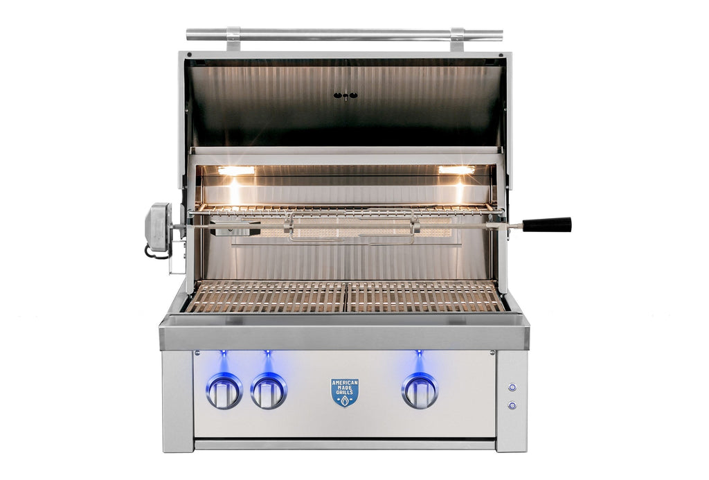 What a Luxury 2 Burner Gas Grill Looks Like